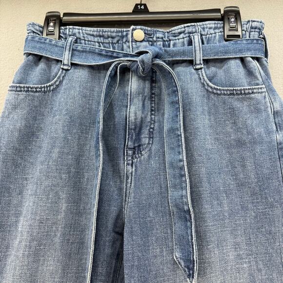 J. Crew Jeans Women's 27 (4) Blue Paper Bag Signature Stretch Preppy Classic - Picture 2 of 13